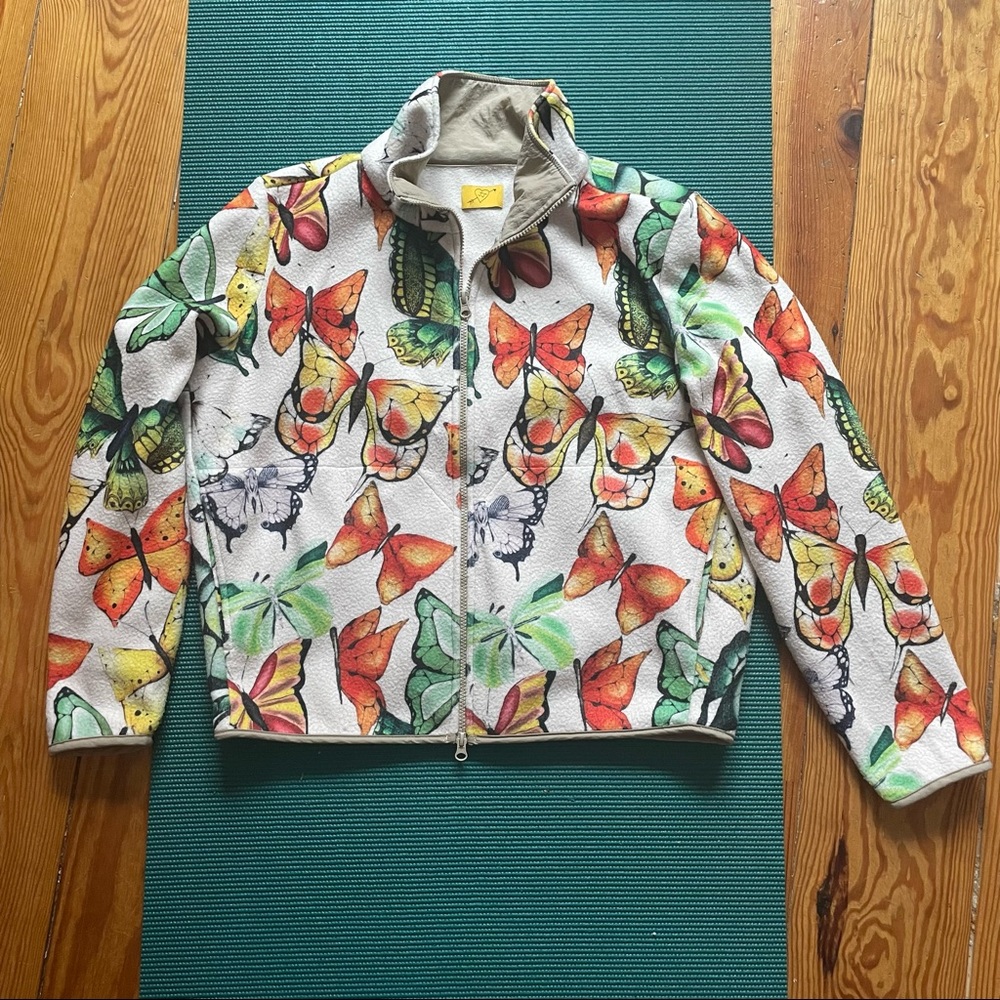 Juliet Johnstone butterfly zip up fleece